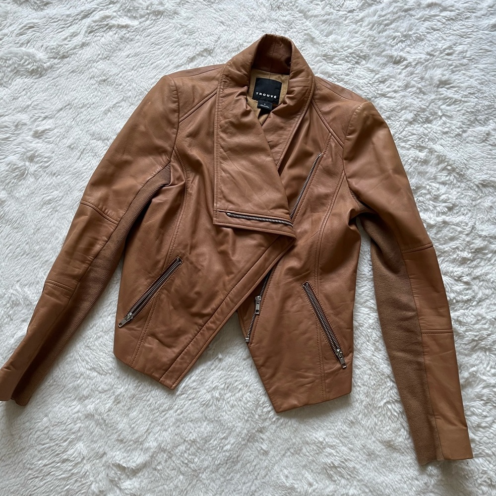 Trouvé Leather Jacket